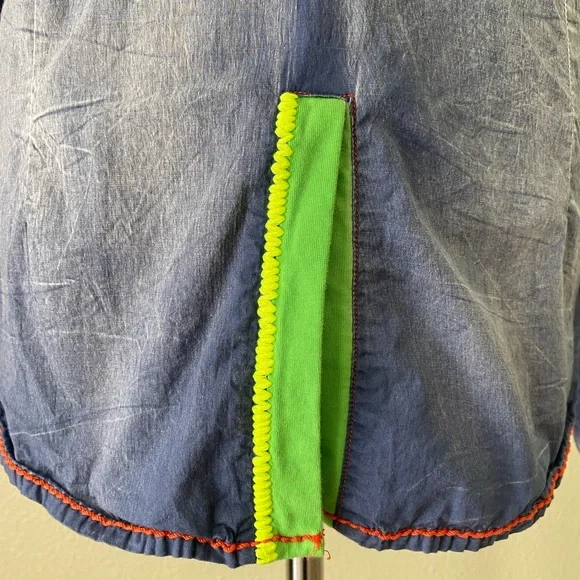 Roar ~ destined to Roar western cowgirl equestrian button down size L EC ~ - Picture 5 of 14